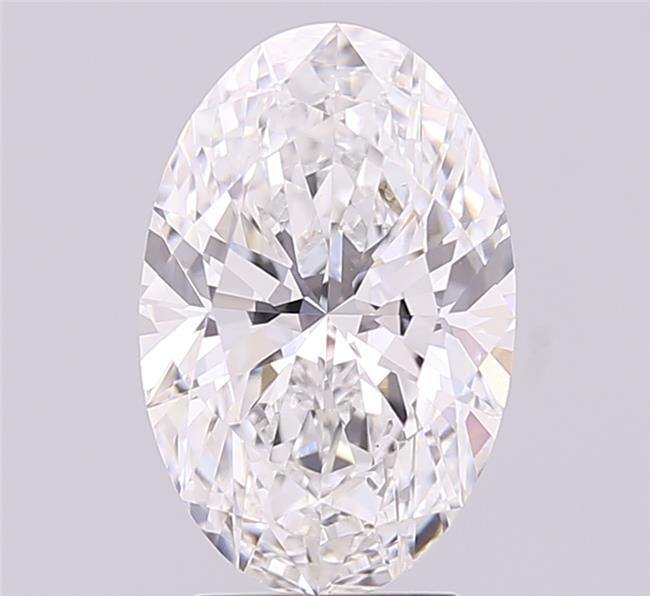 IGI 2.93 Carat Oval Lab Grown Diamond
