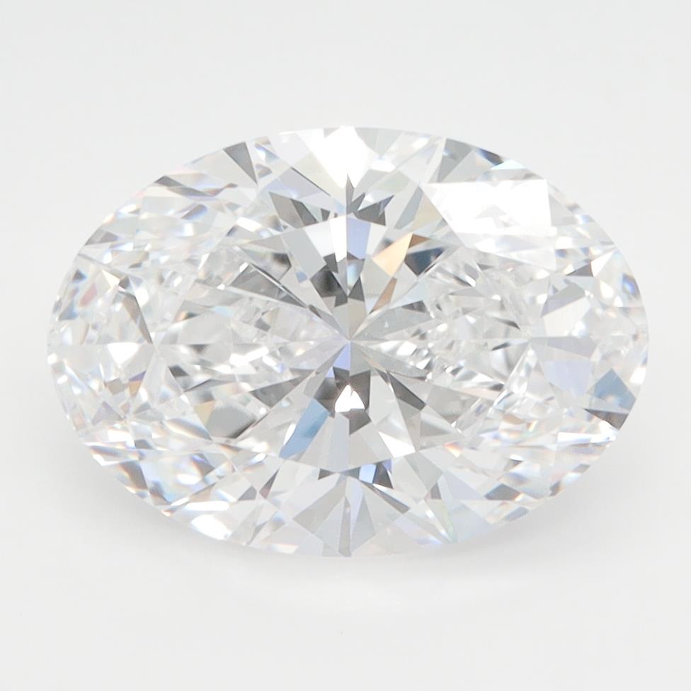 GIA 3.10 Carat Oval Lab Grown Diamond 人工培育鑽石 實驗室人造鑽石