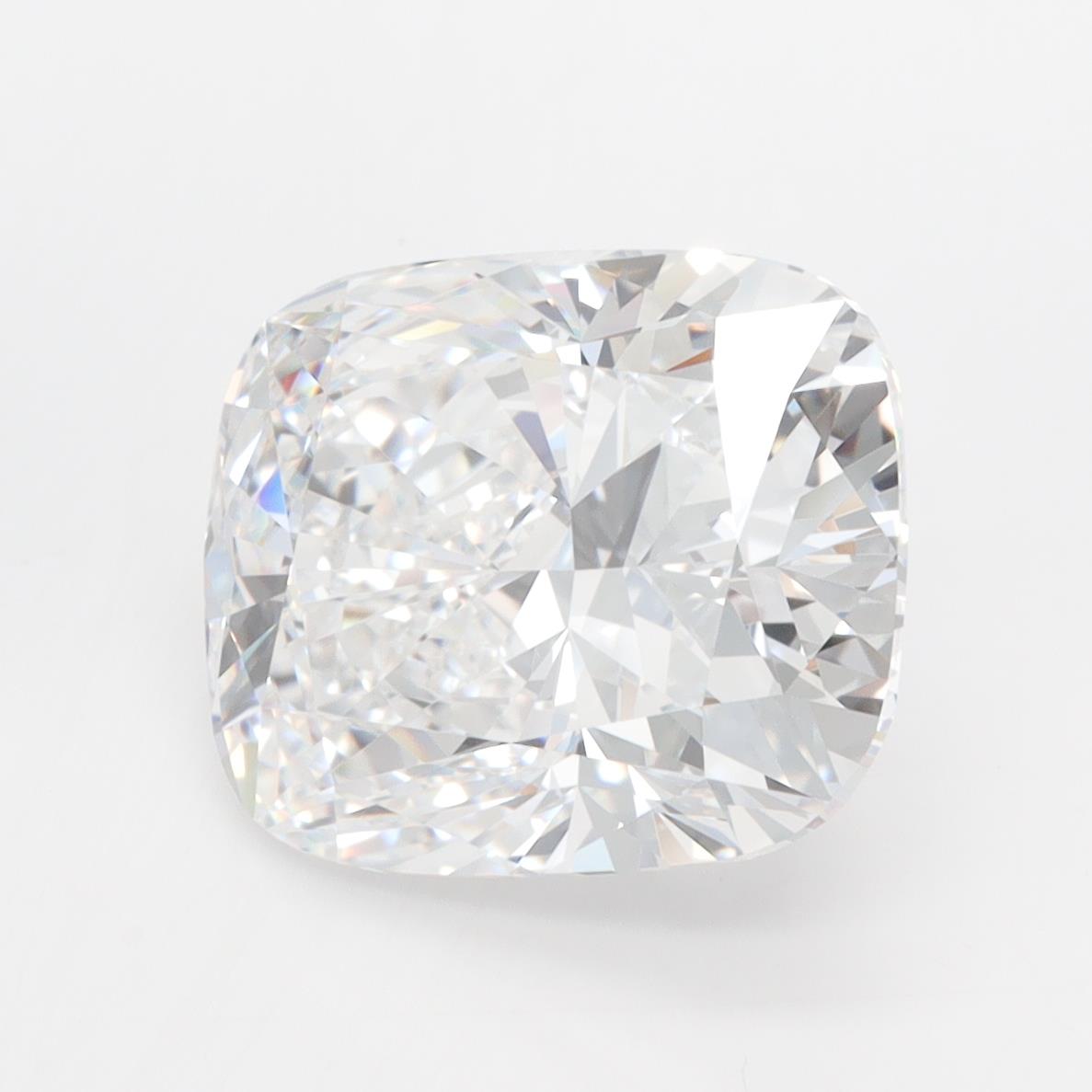 GIA 5.10 Carat Cushion Lab Grown Diamond 人工培育鑽石 實驗室人造鑽石