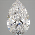 IGI 3.44 Carat Pear Lab Grown Diamond 人工培育鑽石 實驗室人造鑽石