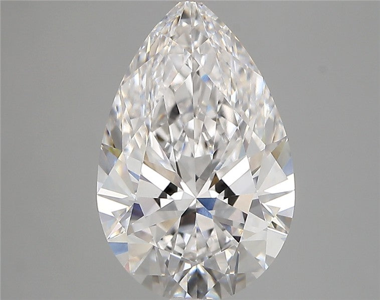 IGI 3.44 Carat Pear Lab Grown Diamond 人工培育鑽石 實驗室人造鑽石