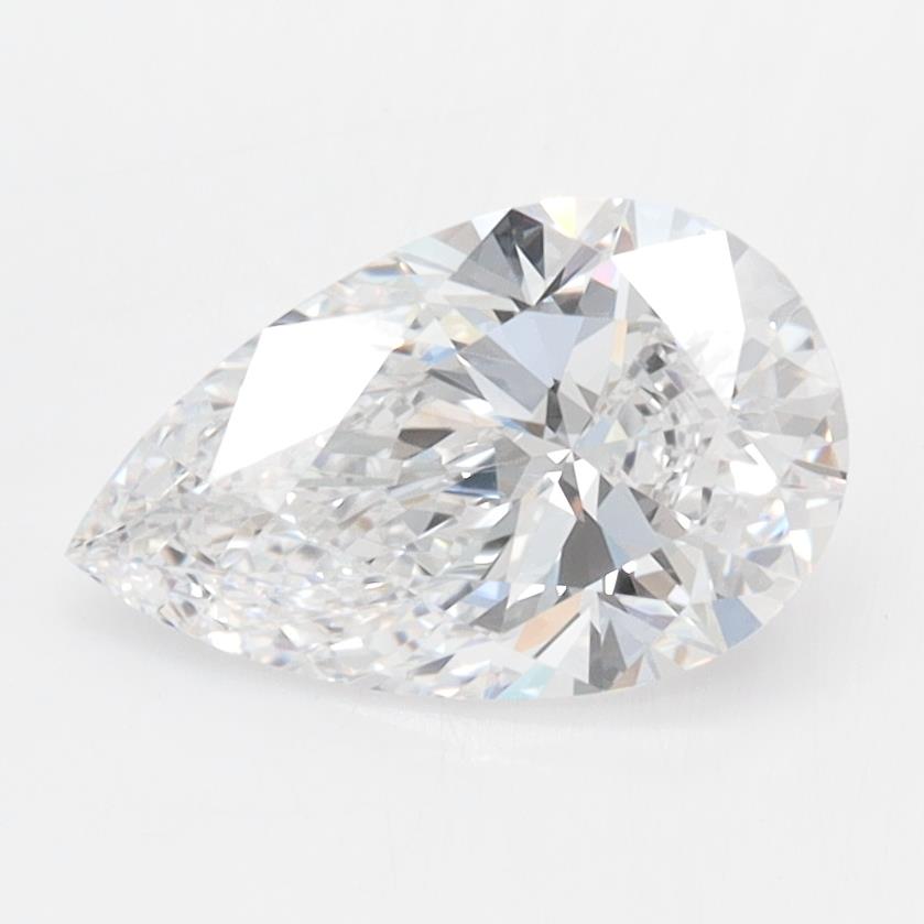 IGI 1.36 Carat Pear Lab Grown Diamond 人工培育鑽石 實驗室人造鑽石