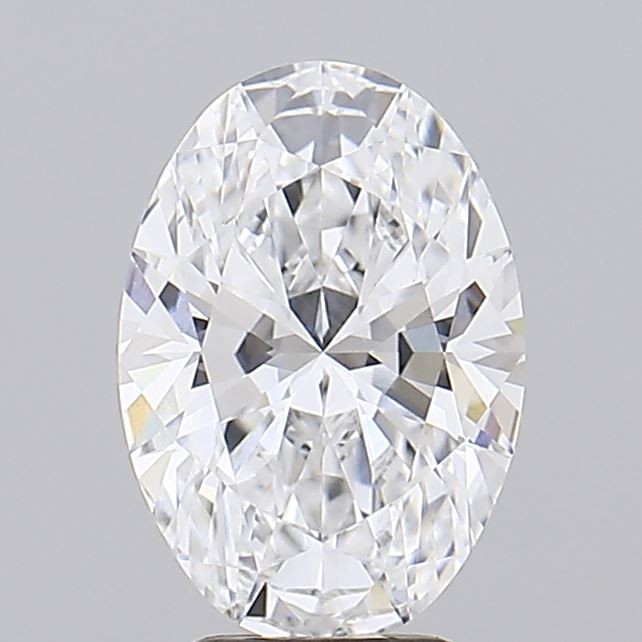 GIA 2.75 Carat Oval Lab Grown Diamond 人工培育鑽石 實驗室人造鑽石