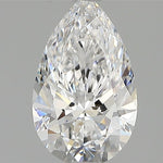 IGI 1.63 Carat Pear Lab Grown Diamond 人工培育鑽石 實驗室人造鑽石
