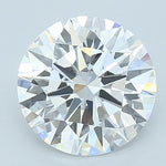 IGI 2.52 Carat Round Brilliant Lab Grown Diamond