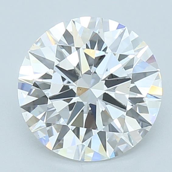 IGI 2.52 Carat Round Brilliant Lab Grown Diamond