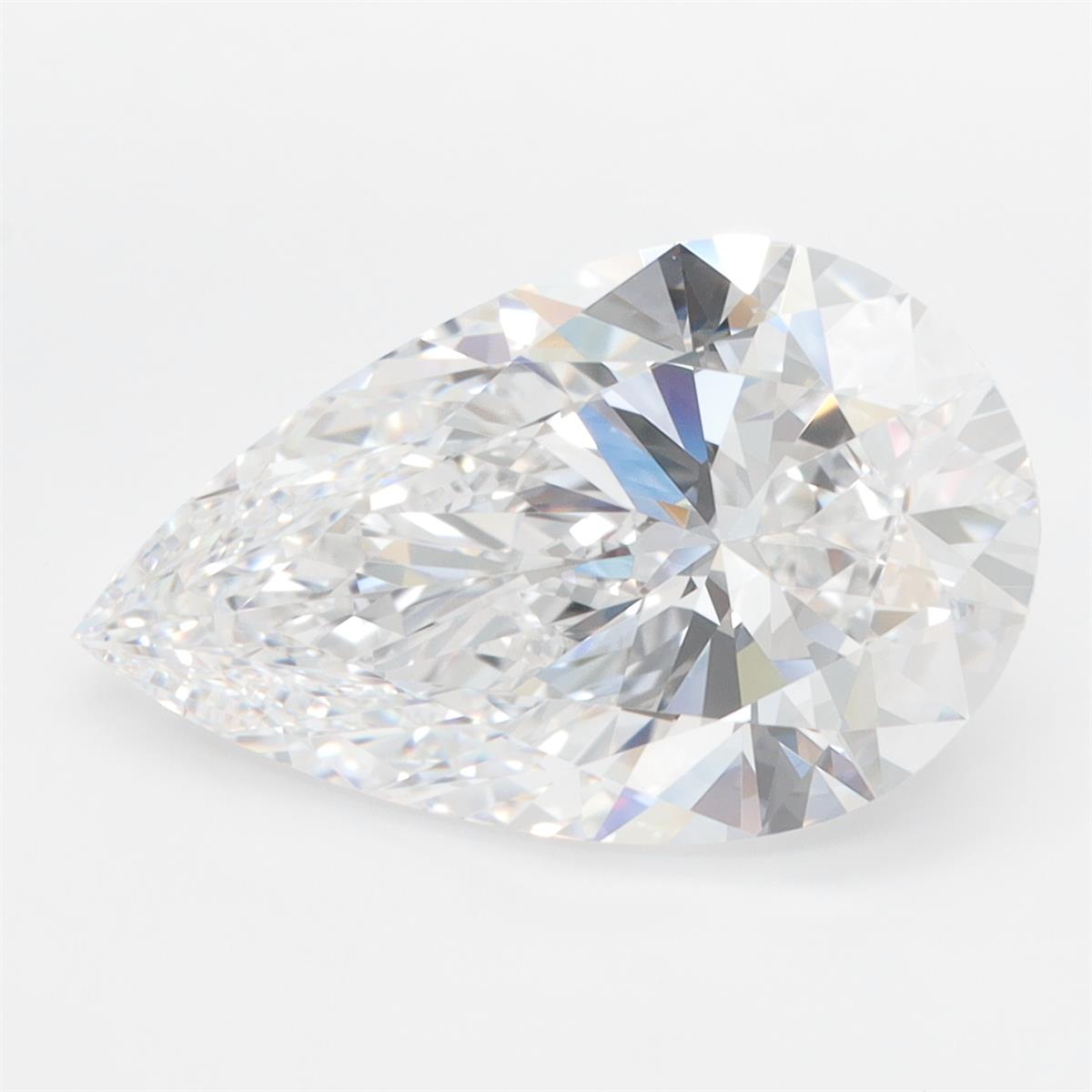 IGI 5.05 Carat Pear Lab Grown Diamond 人工培育鑽石 實驗室人造鑽石
