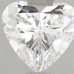 IGI 1.56 Carat Heart Lab Grown Diamond